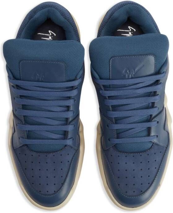 Giuseppe Zanotti Talon low-top sneakers Blauw