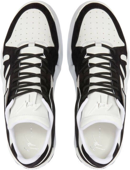 Giuseppe Zanotti Talon low-top sneakers Wit