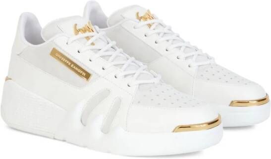 Giuseppe Zanotti Talon low-top sneakers Wit