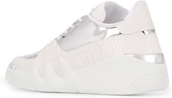 Giuseppe Zanotti Talon low-top sneakers Wit