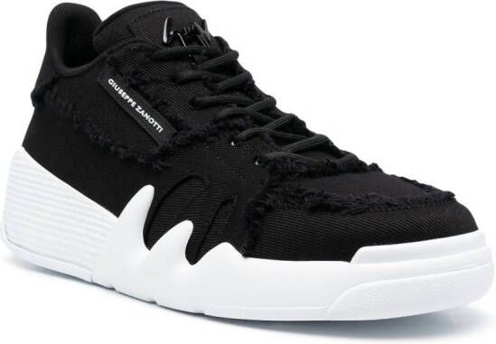 Giuseppe Zanotti Talon low-top sneakers Zwart