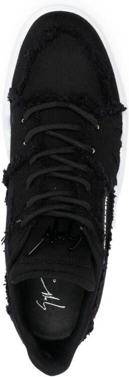 Giuseppe Zanotti Talon low-top sneakers Zwart