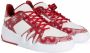 Giuseppe Zanotti Talon sneakers met paisley-print Rood - Thumbnail 2