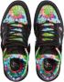 Giuseppe Zanotti Talon sneakers met tie-dye print Zwart - Thumbnail 4