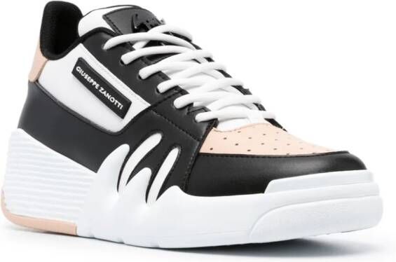 Giuseppe Zanotti Talon sneakers met vlakken Wit