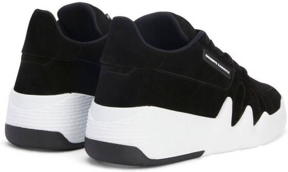 Giuseppe Zanotti Talon sneakers met vlakken Zwart