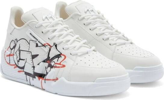 Giuseppe Zanotti Talon sneakers Wit