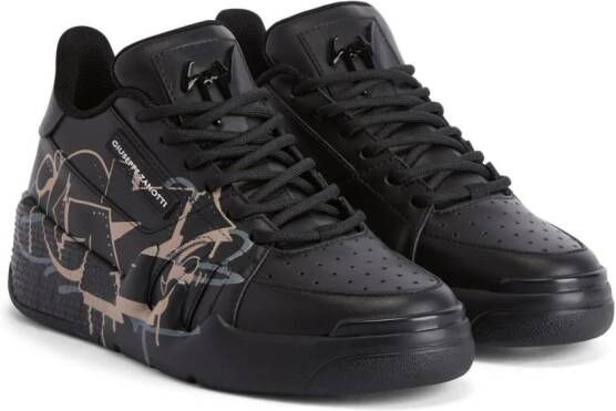 Giuseppe Zanotti Talon sneakers Zwart