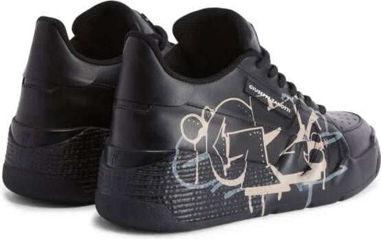 Giuseppe Zanotti Talon sneakers Zwart