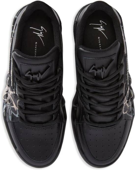 Giuseppe Zanotti Talon sneakers Zwart