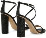 Giuseppe Zanotti Tara sandalen met glitter Zwart - Thumbnail 3