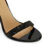 Giuseppe Zanotti Tara sandalen met glitter Zwart - Thumbnail 4