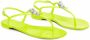 Giuseppe Zanotti Teenslippers verfraaid met kristallen Groen - Thumbnail 2