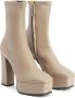 Giuseppe Zanotti The New Morgana enkellaarzen Beige - Thumbnail 2