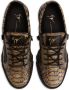 Giuseppe Zanotti The Shark 5.0 leren sneakers Bruin - Thumbnail 4