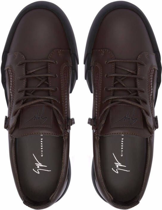 Giuseppe Zanotti The Shark 5.0 low-top sneakers Bruin