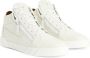 Giuseppe Zanotti The Shark 5.0 mid-top sneakers Wit - Thumbnail 2