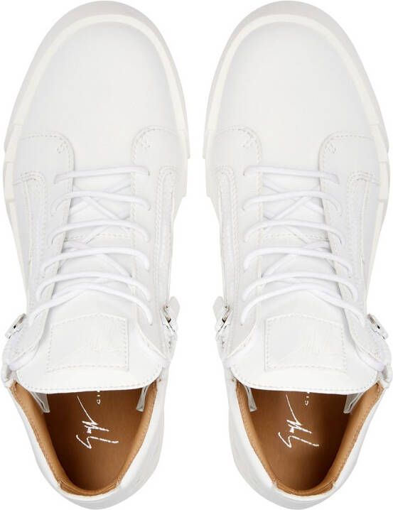 Giuseppe Zanotti The Shark 5.0 sneakers Wit