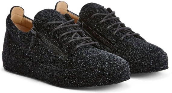 Giuseppe Zanotti The Unished low-top sneakers Zwart