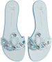 Giuseppe Zanotti Turchesite sandalen Blauw - Thumbnail 4