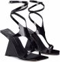 Giuseppe Zanotti Tutankamon lakleren sandalen Zwart - Thumbnail 2