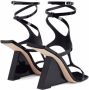 Giuseppe Zanotti Tutankamon lakleren sandalen Zwart - Thumbnail 3