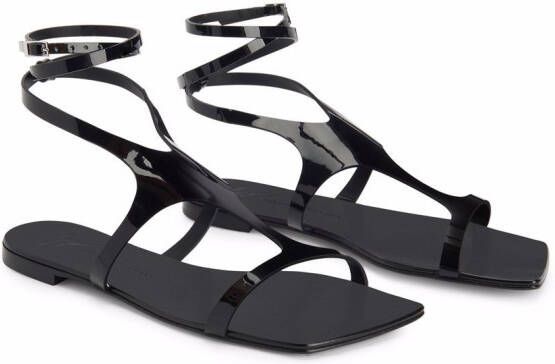 Giuseppe Zanotti Tutankamon sandalen Zwart