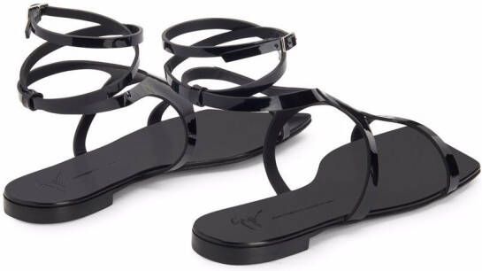 Giuseppe Zanotti Tutankamon sandalen Zwart