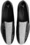 Giuseppe Zanotti Smoking Diamond leren loafers Zwart - Thumbnail 4