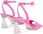 Giuseppe Zanotti Vesta sandalen met doorzichtige hak Roze - Thumbnail 3