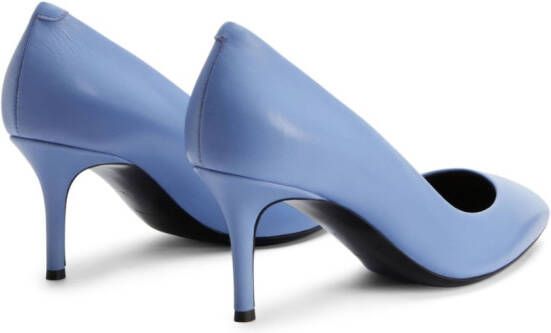 Giuseppe Zanotti Virgyn leren pumps Blauw