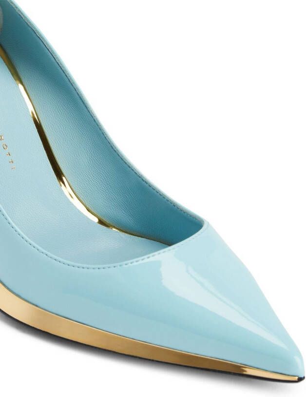 Giuseppe Zanotti Virgyn pumps met puntige neus Blauw