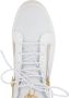 Giuseppe Zanotti witte Kriss hi top sneakers - Thumbnail 4