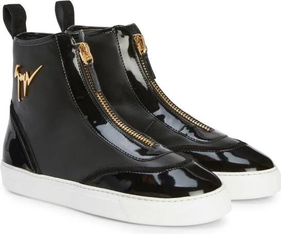 Giuseppe Zanotti Zenas sneaker laarzen Zwart