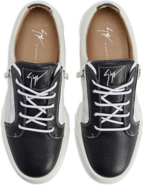 Giuseppe Zanotti Leren sneakers Wit