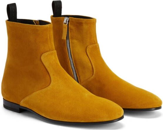 Giuseppe Zanotti Laarzen met rits Oranje