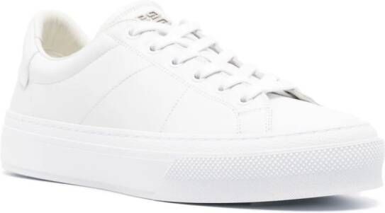 Givenchy City Sport leren sneakers Wit