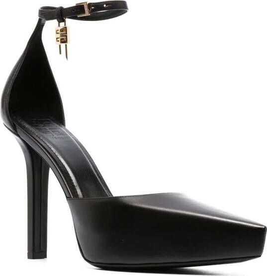 Givenchy G-Lock pumps met plateauzool Zwart