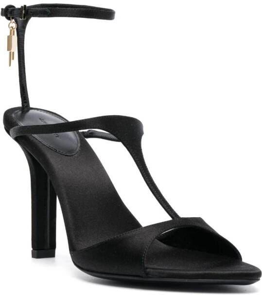 Givenchy Sandalen met logo hanger Zwart