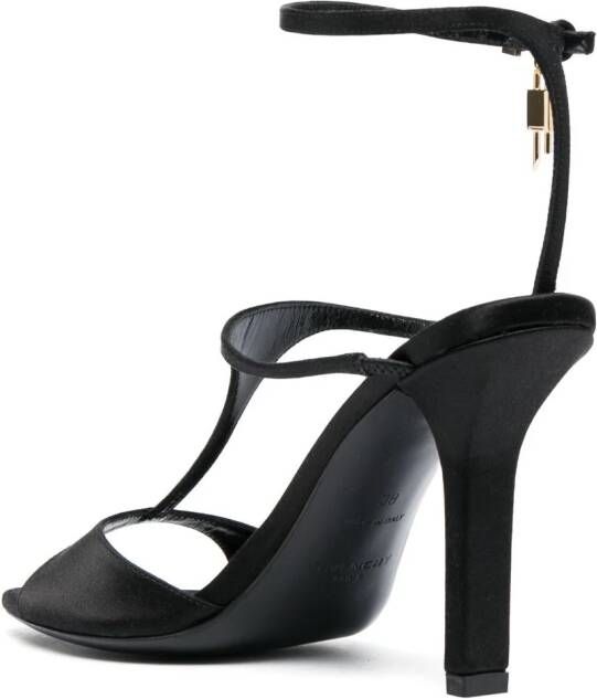 Givenchy Sandalen met logo hanger Zwart