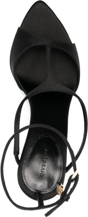 Givenchy Sandalen met logo hanger Zwart