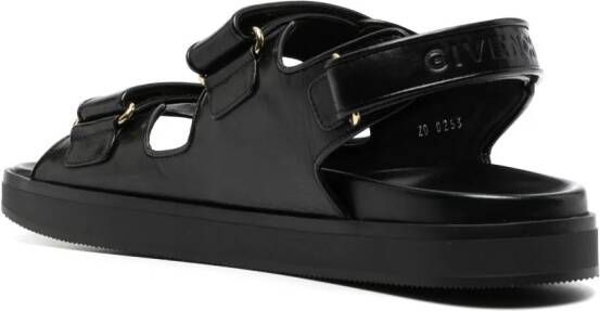 Givenchy Sandalen met 4G-patroon Zwart