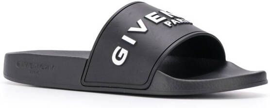 Givenchy Sandalen met logoprint Zwart