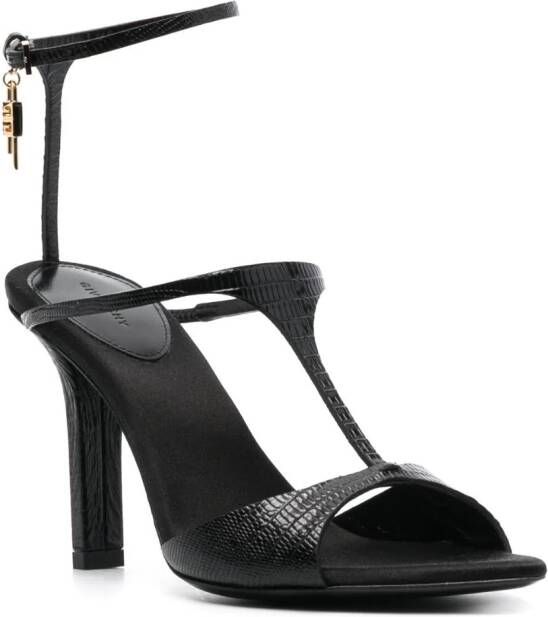 Givenchy Sandalen met slot Zwart