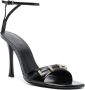 Givenchy Sandalen verfraaid met kristal (100 mm) Zwart - Thumbnail 2