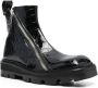 GmbH Leren combat boots Zwart - Thumbnail 2