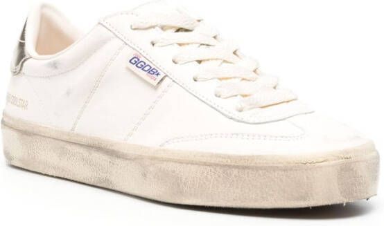 Golden Goose Ball Star gerafelde sneakers Beige