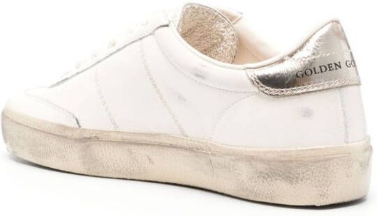 Golden Goose Ball Star gerafelde sneakers Beige