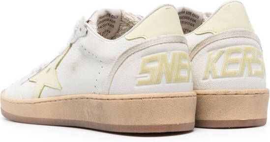 Golden Goose Ball Star leren sneakers Wit