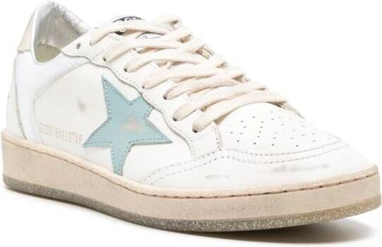 Golden Goose Ball Star leren sneakers Wit